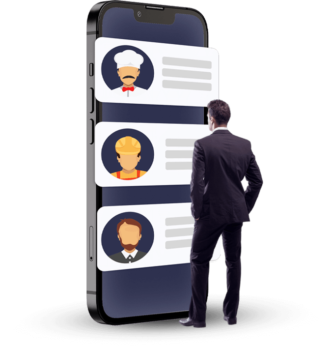 mockup smartphone preventivi online